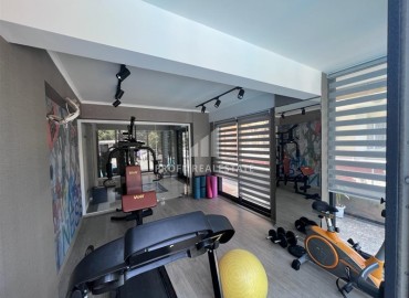 Уютная квартира с одной спальней, 55м², в новом комплексе в центре Алании, 250 метров до моря ID-17206 фото-14