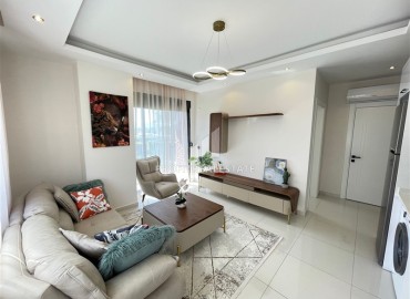 Двухкомнатная квартира, 50м², с выходом в сад в комплексе премиум класса в Каргыджаке, Алания, 700м от моря ID-17756 фото-3