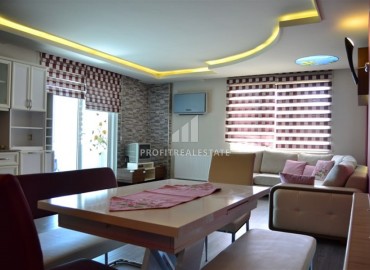 Трехкомнатная квартира, 110м², с хорошей мебелью т остекленными балконами в комплексе с бассейном в Джикджилли, Алания ID-18287 фото-3