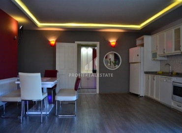 Трехкомнатная квартира, 110м², с хорошей мебелью т остекленными балконами в комплексе с бассейном в Джикджилли, Алания ID-18287 фото-6