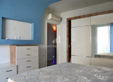 Трехкомнатная квартира, 110м², с хорошей мебелью т остекленными балконами в комплексе с бассейном в Джикджилли, Алания ID-18287 фото-14