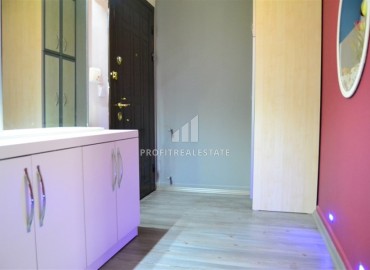 Трехкомнатная квартира, 110м², с хорошей мебелью т остекленными балконами в комплексе с бассейном в Джикджилли, Алания ID-18287 фото-15