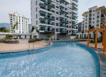 Элегантная квартира с одной спальней, 60м², в элитном комплексе 2024 года в районе Махмутлар, Алания ID-18290 фото-15