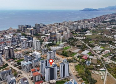 Элегантная квартира с одной спальней, 60м², в элитном комплексе 2024 года в районе Махмутлар, Алания ID-18290 фото-19