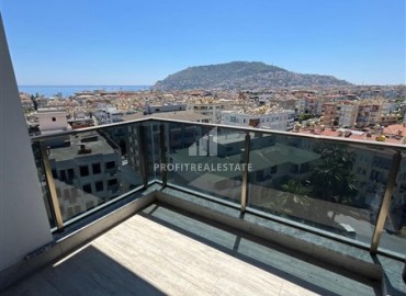 Квартира с одной спальней, 56м², с видом на море и Аланийскую крепость в комплексе с инфраструктурой в центре Алании ID-18292 фото-12