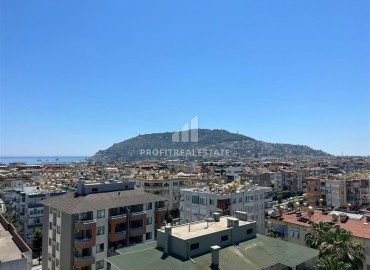 Квартира с одной спальней, 56м², с видом на море и Аланийскую крепость в комплексе с инфраструктурой в центре Алании ID-18292 фото-13