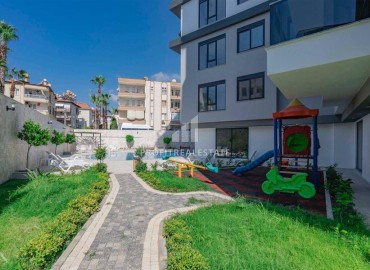 Квартира с одной спальней, 56м², с видом на море и Аланийскую крепость в комплексе с инфраструктурой в центре Алании ID-18292 фото-16