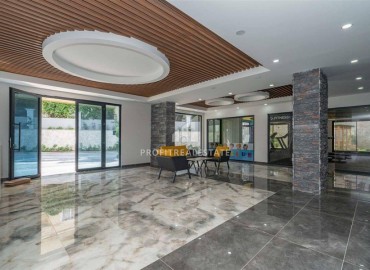 Квартира с одной спальней, 56м², с видом на море и Аланийскую крепость в комплексе с инфраструктурой в центре Алании ID-18292 фото-17