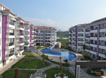 Четырехкомнатный пентхаус, 135м², в комплексе с отельной инфраструктурой в 150м от моря в районе Алании Кестель ID-18295 фото-1