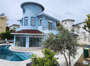 Частная меблированная вилла 4+1, 190м², с бассейном, в элитном районе Анталии – Белек, Кадрие под гражданство ID-18297 фото-1