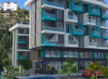 Квартира 1+1, 55м², с чистовой отделкой в новом проекте c инфраструктурой в центре Алании, у пляжа Клеопатры ID-18298 фото-12