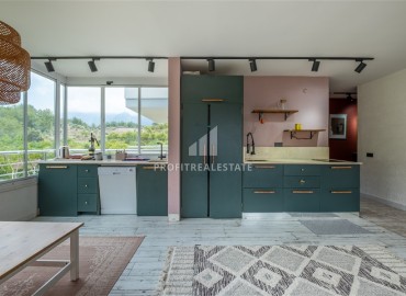 Меблированная трехкомнатная квартира, 85м², с видом на горы в уютной резиденции в Оба по выгодной цене ID-18301 фото-9