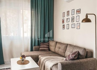 Квартира 1+1, 50м², с элегантным интерьером в новом комплексе с инфраструктурой в Махмутларе, Алания ID-18307 фото-1