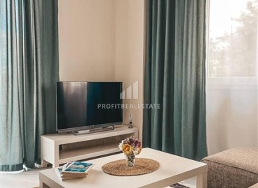 Квартира 1+1, 50м², с элегантным интерьером в новом комплексе с инфраструктурой в Махмутларе, Алания ID-18307 фото-2