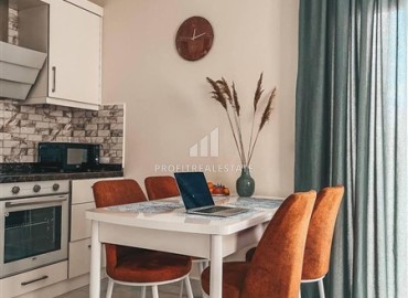 Квартира 1+1, 50м², с элегантным интерьером в новом комплексе с инфраструктурой в Махмутларе, Алания ID-18307 фото-3