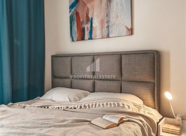 Квартира 1+1, 50м², с элегантным интерьером в новом комплексе с инфраструктурой в Махмутларе, Алания ID-18307 фото-4