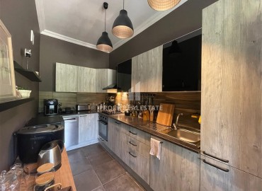 Частная вилла с тремя спальнями, 240м², в скандинавском стиле, с каминным залом и бассейном в Тюрклере, Алания, под гражданство ID-18308 фото-11