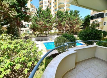 Меблированная двухкомнатная квартира, 80м² с удачной локацией в 500м от моря в Махмутларе, Алания ID-18309 фото-15