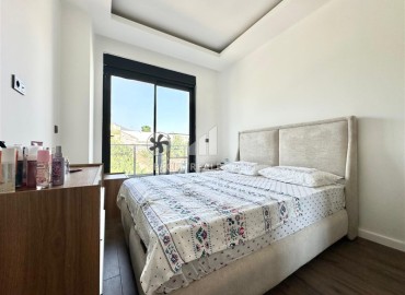 Укомплектованная квартира с одной спальней, 55м² с видом на горы в новом комплексе в Махмутларе, Алания ID-18310 фото-8