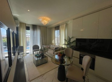 Фешенебельная двухкомнатная квартира, 55м², в новом элитном комплексе в районе Алании – Оба ID-18311 фото-3