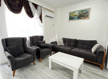 Недорогая квартира с одной спальней, 58м², в комплексе с бассейном и отличной локацией в Махмутларе, Алания ID-18312 фото-2