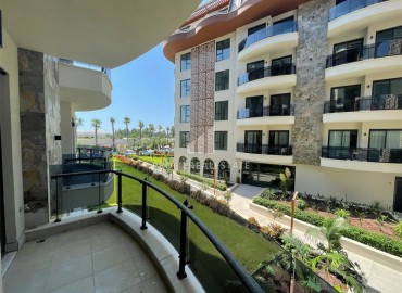 Апартаменты с одной спальней, 55м², в элитной новостройке у подножия гор в районе Алании – Оба ID-18314 фото-9