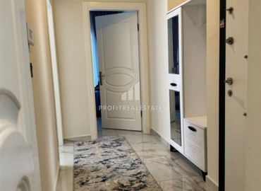 Меблированная двухкомнатная квартира, 65м², с остекленным балконом и видом на горы в в Махмутларе, Алания, 550м от моря ID-18315 фото-9