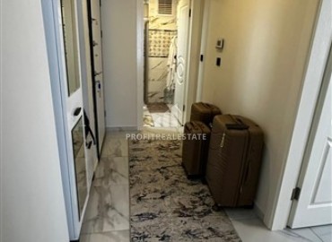 Меблированная двухкомнатная квартира, 65м², с остекленным балконом и видом на горы в в Махмутларе, Алания, 550м от моря ID-18315 фото-11