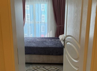 Меблированная двухкомнатная квартира, 65м², с остекленным балконом и видом на горы в в Махмутларе, Алания, 550м от моря ID-18315 фото-12