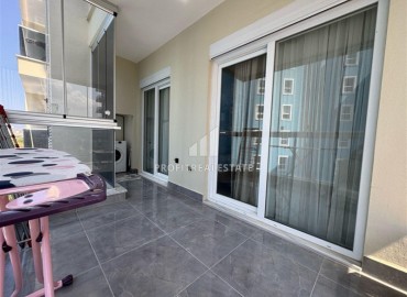 Меблированная двухкомнатная квартира, 65м², с остекленным балконом и видом на горы в в Махмутларе, Алания, 550м от моря ID-18315 фото-18