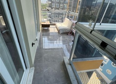 Меблированная двухкомнатная квартира, 65м², с остекленным балконом и видом на горы в в Махмутларе, Алания, 550м от моря ID-18315 фото-20