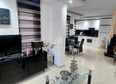 Меблированный пентхаус с тремя спальнями, 170м², в комплексе с бассейном, в центре района Оба, Алания под ВНЖ ID-18323 фото-4