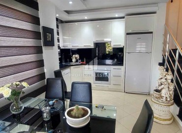 Меблированный пентхаус с тремя спальнями, 170м², в комплексе с бассейном, в центре района Оба, Алания под ВНЖ ID-18323 фото-6