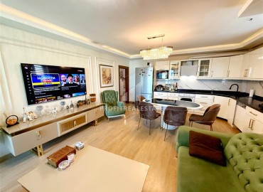 Элитный дуплекс-пентхаус 5+1, 160м², в центре района Оба в уютном комплексе, Алания, возможно под ВНЖ ID-18325 фото-4