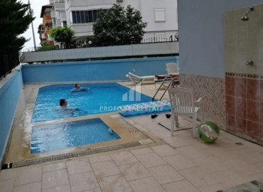 Уютная квартира с двумя спальнями, 120м², в резиденции с бассейном в Оба, Алания, в 200м от моря. ID-18326 фото-20