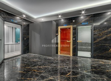 Двухкомнатная квартира, 58м², с чистовой отделкой в комплексе премиум класса в Авсалларе, Алания ID-18327 фото-16