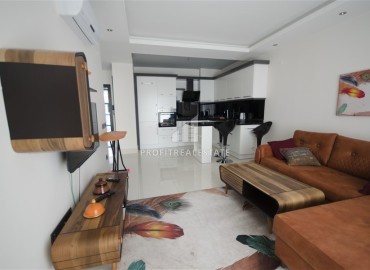 Стильная квартира с одной спальней, 65м², с потрясающим видом в элитном комплексе в районе Алании – Тосмур под ВНЖ ID-18333 фото-3