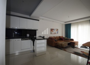 Стильная квартира с одной спальней, 65м², с потрясающим видом в элитном комплексе в районе Алании – Тосмур под ВНЖ ID-18333 фото-4