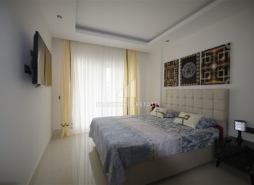 Стильная квартира с одной спальней, 65м², с потрясающим видом в элитном комплексе в районе Алании – Тосмур под ВНЖ ID-18333 фото-6