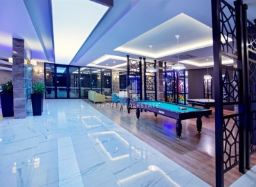 Стильная квартира с одной спальней, 65м², с потрясающим видом в элитном комплексе в районе Алании – Тосмур под ВНЖ ID-18333 фото-18