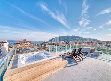 Центр Алании: уютная квартира 1+1, 63м², в комфортабельной резиденции у пляжа Кейкубат, возможно для краткосрочной аренды ID-18335 фото-13