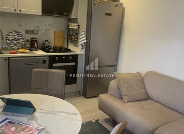 Газифицированная уютная квартира 1+1, 46м², в современном комплексе с бассейном в районе Хурма, Анталия ID-18336 фото-1