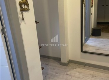 Газифицированная уютная квартира 1+1, 46м², в современном комплексе с бассейном в районе Хурма, Анталия ID-18336 фото-4