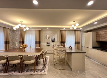 Фешенебельная новая вилла 4+1, 280м² с потрясающим видом, в элитной резиденции в районе Алании – Каргыджак ID-18337 фото-4