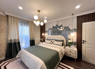 Фешенебельная новая вилла 4+1, 280м² с потрясающим видом, в элитной резиденции в районе Алании – Каргыджак ID-18337 фото-11