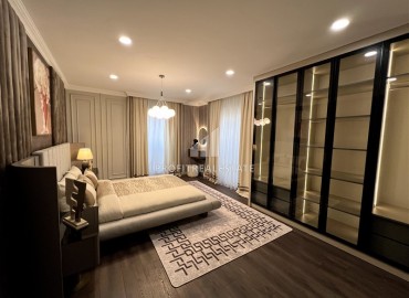 Фешенебельная новая вилла 4+1, 280м² с потрясающим видом, в элитной резиденции в районе Алании – Каргыджак ID-18337 фото-17