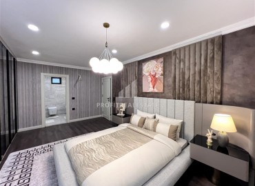 Фешенебельная новая вилла 4+1, 280м² с потрясающим видом, в элитной резиденции в районе Алании – Каргыджак ID-18337 фото-19