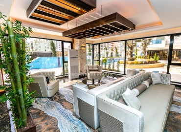 Апартаменты с одной спальней, 70м², в элитном комплексе, в 400 метрах от средиземноморских пляжей в Махмутларе, Алания ID-18338 фото-13