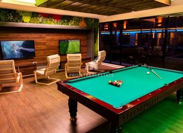 Апартаменты с одной спальней, 70м², в элитном комплексе, в 400 метрах от средиземноморских пляжей в Махмутларе, Алания ID-18338 фото-16