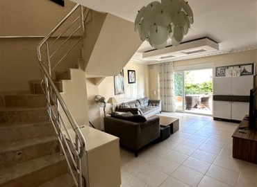 Меблированный видовой дуплекс 3+1, 150м², в уютной резиденции Тюрклера, Алания, с возможностью ВНЖ ID-18341 фото-6